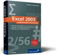 Excel 2003 - professionell anwenden