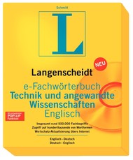 Langenscheidt e-Fachwrterbuch Technik und angewandte Wissenschaften Englisch